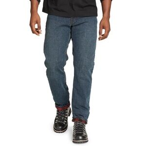 Eddie Bauer Flannel Lined Jeans